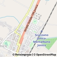 Karte Scanzano Jonico