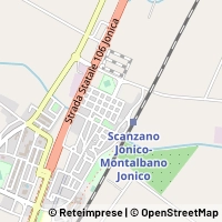 Karte Scanzano Jonico
