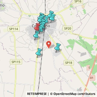 Mappa Via Fra Francesco da, 73043 Copertino LE, Italia (2.05938)