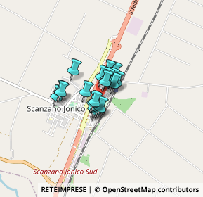 Mappa Via Palmiro Togliatti, 75020 Scanzano Jonico MT, Italia (0.435)