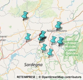 Mappa Via Mereu Peppino, 08026 Orani NU, Italia (9.97875)