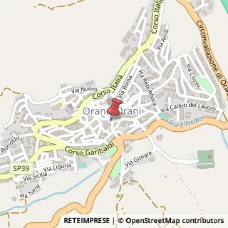 Mappa Via Amsicora, 35, 08026 Orani, Nuoro (Sardegna)