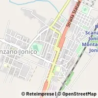 Map Scanzano Jonico