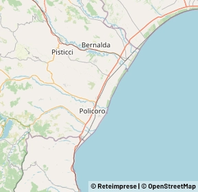 Mappa 75020 Nova Siri MT, Italia (13.7105)