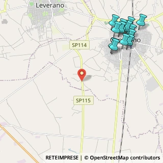 Mappa SP 115, 73043 Nardò LE (3.28538)