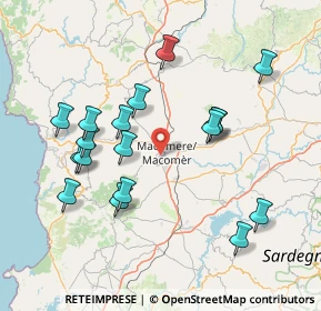 Mappa Via del Commercio, 08015 Macomer NU, Italia (16.73889)