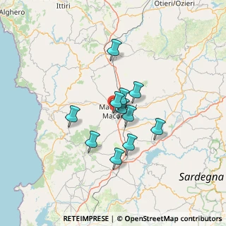 Mappa Via Della Radio, 08015 Macomer NU, Italia (10.60182)