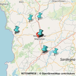 Mappa Via Della Radio, 08015 Macomer NU, Italia (12.99857)