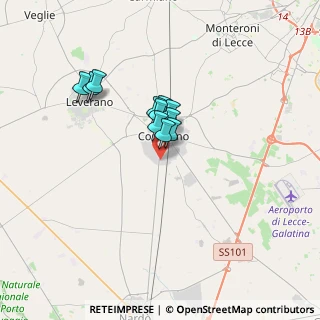 Mappa Via Lipari, 73043 Copertino LE, Italia (2.48455)