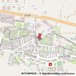 Mappa Piazza Alcide De Gasperi, 81, 85037 Sant'Arcangelo, Potenza (Basilicata)