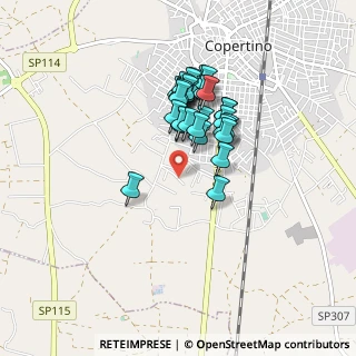 Mappa Via Maria Montessori, 73043 Copertino LE, Italia (0.74138)