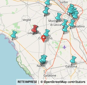 Mappa Via Maria Montessori, 73043 Copertino LE, Italia (10.4225)