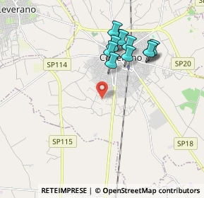 Mappa Via Maria Montessori, 73043 Copertino LE, Italia (1.94)