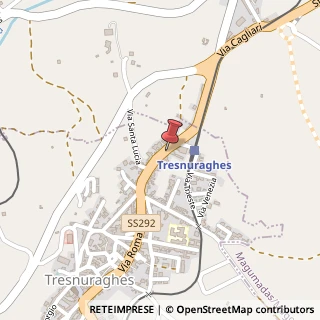 Mappa Via Roma, 9, 09079 Tresnuraghes, Oristano (Sardegna)