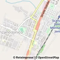 Mapa Scanzano Jonico