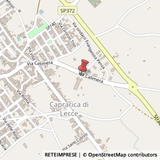 Mappa Via Calimera, 23, 73010 Caprarica di Lecce, Lecce (Puglia)