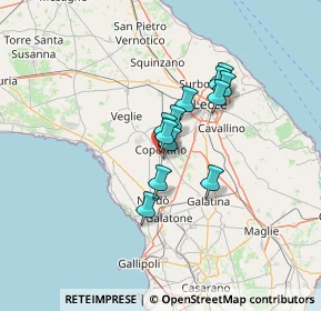 Mappa Via Val d'Aosta, 73043 Copertino LE, Italia (9.63667)