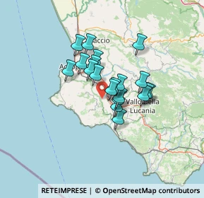 Mappa 84060 Omignano SA, Italia (9.8785)