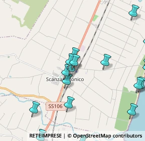 Mappa Via Kennedy, 75020 Scanzano Jonico MT, Italia (2.9325)