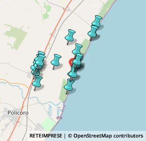 Mappa Via Lido Torre, 75020 Scanzano Jonico MT, Italia (2.8695)