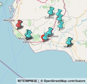 Mappa Via Calatafimi, 91021 Campobello di Mazara TP, Italia (16.215)