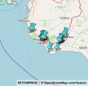 Mappa Via Socrate, 91026 Mazara del Vallo TP, Italia (8.1015)