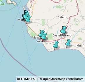 Mappa Via Socrate, 91026 Mazara del Vallo TP, Italia (18.262)