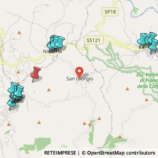 Mappa Via Togliatti, 94010 Nissoria EN, Italia (3.684)