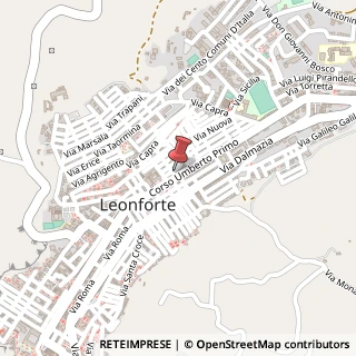 Mappa Via Picone, 1, 94013 Assoro, Enna (Sicilia)