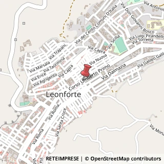 Mappa Corso Umberto, 253, 94013 Leonforte, Enna (Sicilia)