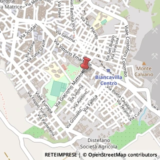Mappa Via Giacomo Matteotti, 24, 95033 Biancavilla, Catania (Sicilia)