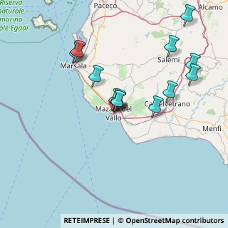 Mappa Via Mario Rapisardi, 91026 Mazara del Vallo TP, Italia (16.03846)