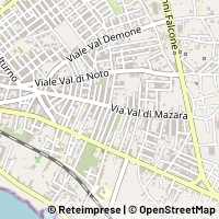 Map Mazara del Vallo