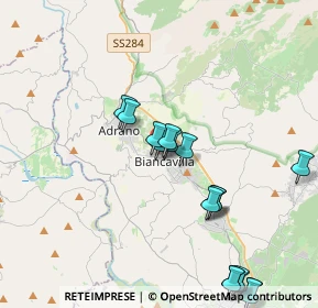 Mappa Via del Biancospino, 95033 Biancavilla CT, Italia (5.01)