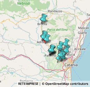 Mappa Via del Biancospino, 95033 Biancavilla CT, Italia (11.572)