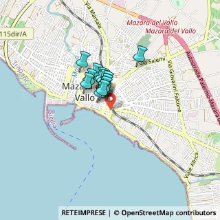 Mappa Via 27 Maggio, 91026 Mazara del Vallo TP, Italia (0.54133)