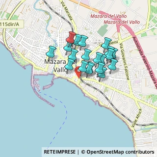 Mappa Via 27 Maggio, 91026 Mazara del Vallo TP, Italia (0.7145)