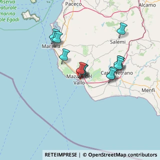 Mappa Via Filippo Castelli, 91026 Mazara del Vallo TP, Italia (14.25923)