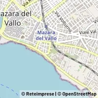 Map Mazara del Vallo