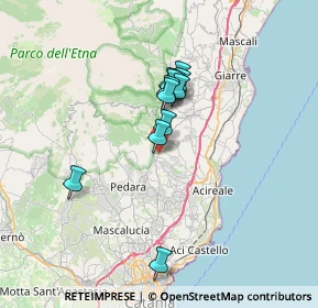 Mappa Via Silvio Pellico, 95019 Zafferana Etnea CT, Italia (5.88083)