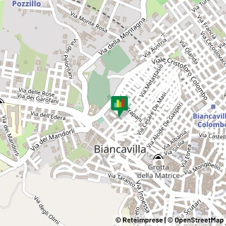 Mappa Via Bandiera Fratelli, 7, 95033 Biancavilla, Catania (Sicilia)