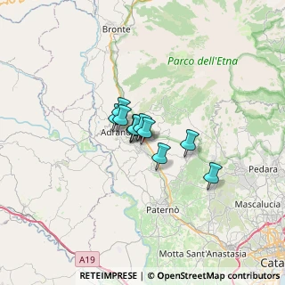 Mappa Via Sant'Ambroglio, 95033 Biancavilla CT, Italia (3.59091)