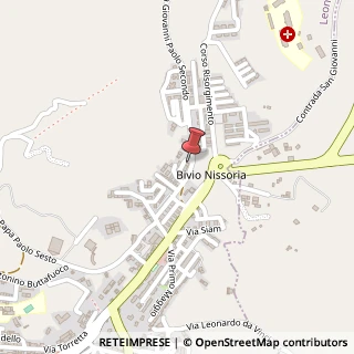 Mappa Via Lussemburgo, 14, 94013 Leonforte, Enna (Sicilia)