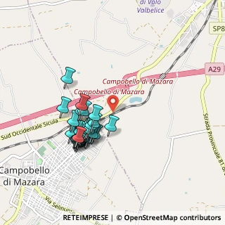 Mappa Contrada Magaggiari SS, 91022 Castelvetrano TP, Italia (0.94233)