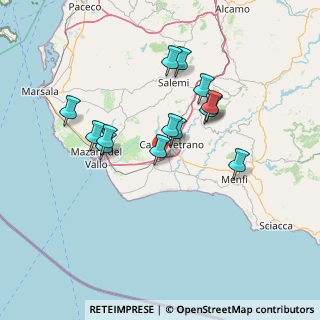 Mappa Contrada Magaggiari SS, 91022 Castelvetrano TP, Italia (14.04071)