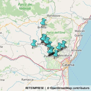 Mappa Via S. Martino, 95033 Biancavilla CT, Italia (8.438)