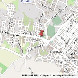 Mappa Via Cirla, 33, 95033 Biancavilla, Catania (Sicilia)