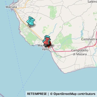 Mappa Via Montevideo, 91026 Mazara del Vallo TP, Italia (3.88)
