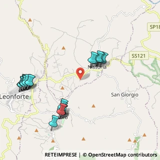 Mappa Via Sicilia, 94010 Nissoria EN, Italia (2.7075)