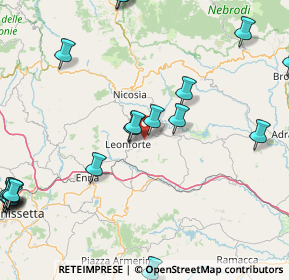 Mappa Via Sicilia, 94010 Nissoria EN, Italia (26.5795)